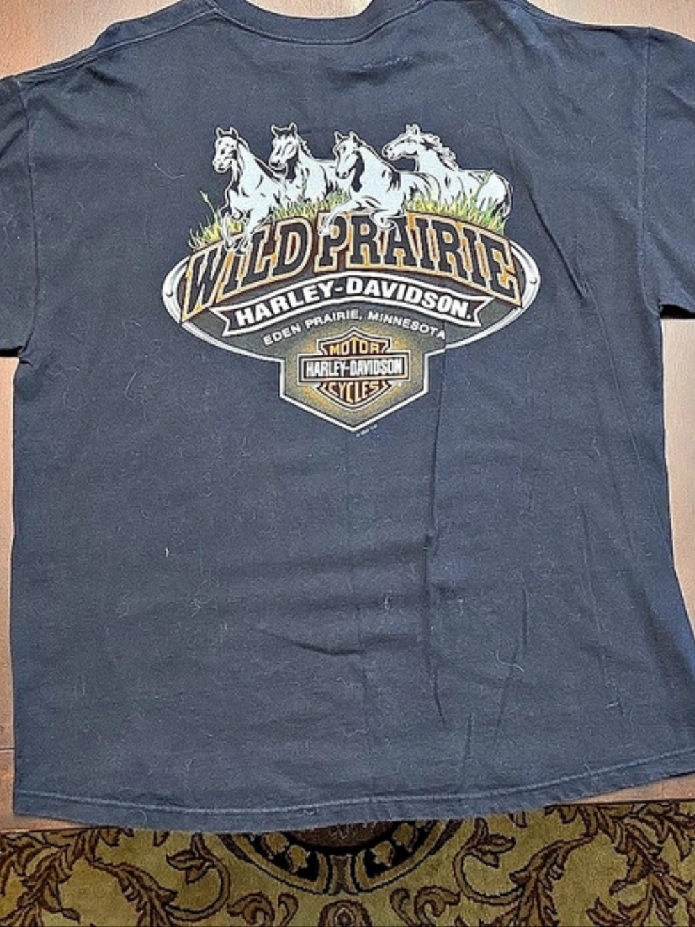 Harley-Davidson Wild Prairie Harley-Davidson Dealer T-Shirt Dealer T-Shirt XL